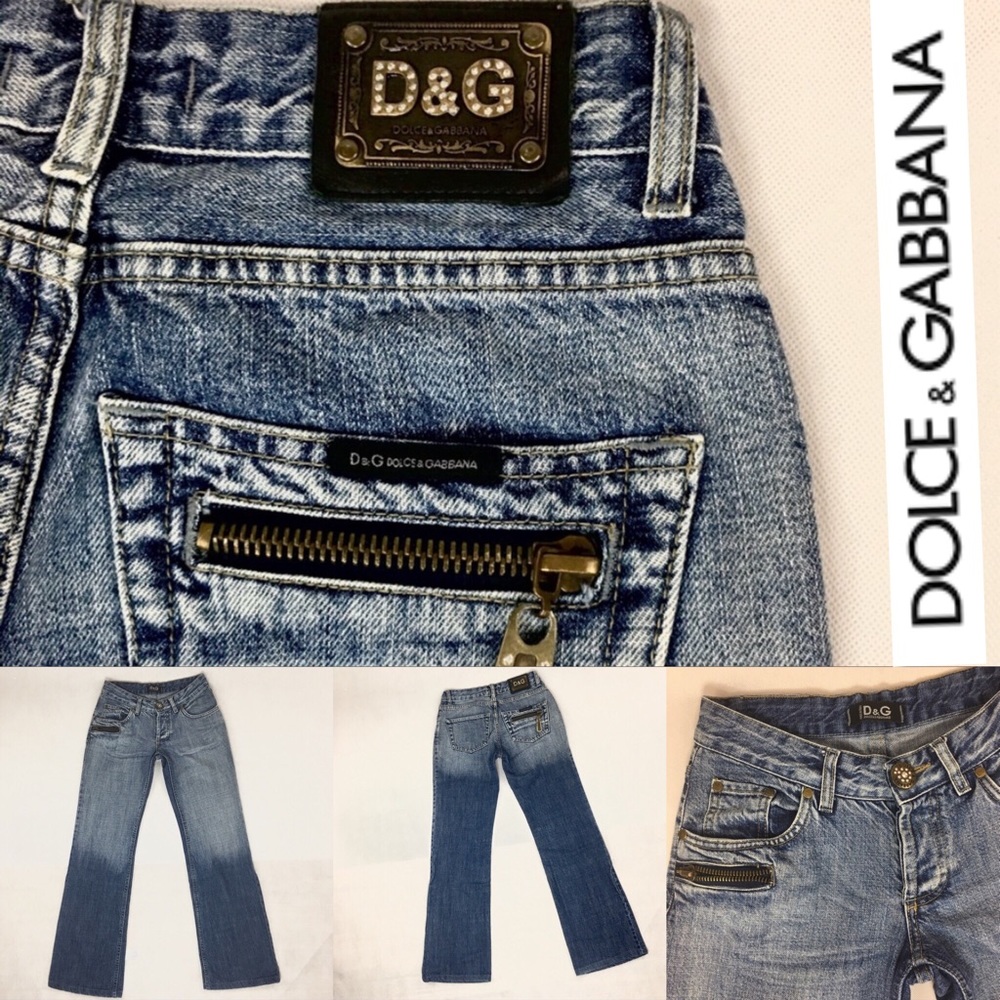 Dolce & Gabbana blue jeans denim, distressed sz 29